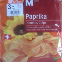Paprika Pommes Chips