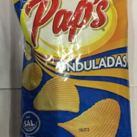 Pap's Onduladas con sal