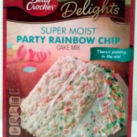 Party Rainbow Chip cake mix Party Rainbow Chip cake mix