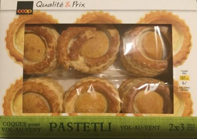 Pastetli vol-au-vent Pastetli vol-au-vent