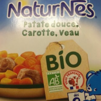Patate douce carotte veau