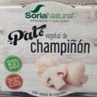 Paté vegetal de champiñón