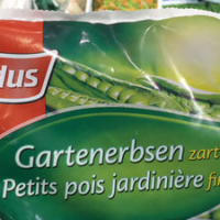 Petits pois jardinière
