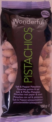 Pistachios Salt & Pepper Pistachios salt & pepper