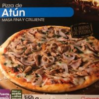 Pizza Atun Masa Fina Crujiente