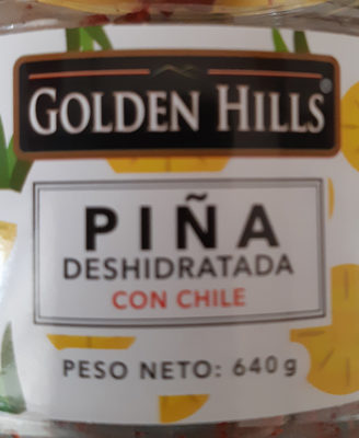 Piña deshidratada with Chile Piña deshidratada con chile