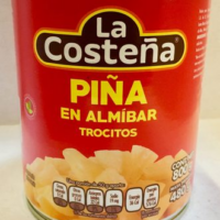 Piña en almíbar trocitos