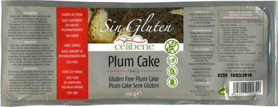 Plum cake Gluten Free Plum cake sin gluten
