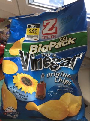 Potato Chips Salt & Vinegar Pommes Chips Salt & Vinegar