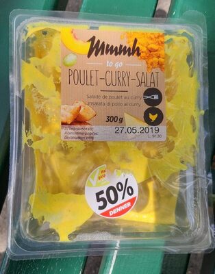 Chicken-Curry-Salat Poulet-Curry-Salat