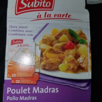 Poulet madras