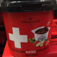 Premium Swiss Chocolate Fondue
