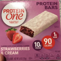 Protein bars -strawberries &cream
