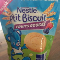 P'tit Biscuit Fruits Rouges Etui 15 Mois 150 g Pack de 6