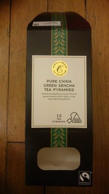 Pure China Green Sencha Tea Pyramids Pure China Green Sencha Tea Pyramids