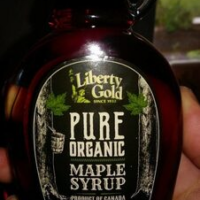 Pure organic maple syrup
