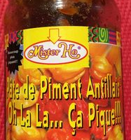Pâte de piment Antillais - ho la la... ça pique