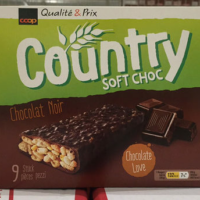Qualité & Prix Country SOFT CHOC Chocolate Noir