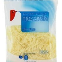 Queso rallado mozzarella