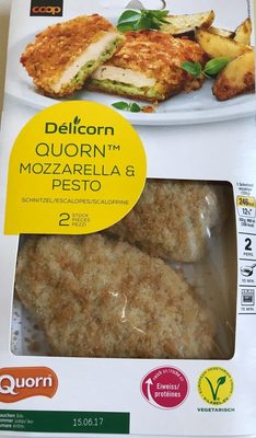 Quorn Mozzarella Cheese and pesto Quorn mozzarella et pesto