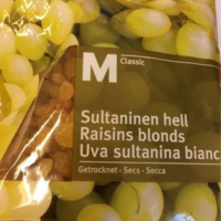 Raisins blonds