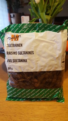 Raisins sultanines Raisins sultanines