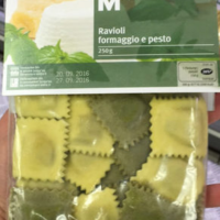 Ravioli Formaggio e Pesto