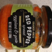 Red Pepper Spread With Eggplant & Garlic