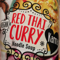 Red Thai Curry Noodle Soup