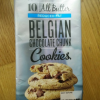 Reduced Fat Belgian Chocolate Chunk Cookies