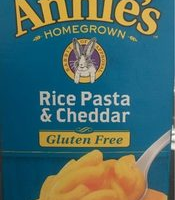 Rice pasta & cheddar