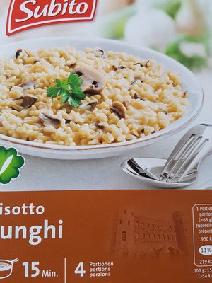 Risotto funghi Risotto funghi