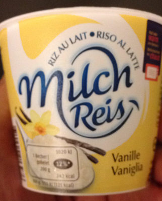 Riz Milk : Vanilla Riz au Lait : Vanille
