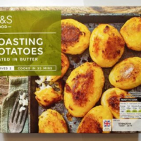 Roasting potatoes