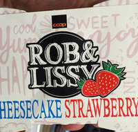 Rob & Lissy Strawberry Cheesecake