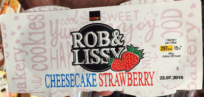 Rob & Lissy Strawberry Cheesecake Rob & Lissy Strawberry Cheesecake