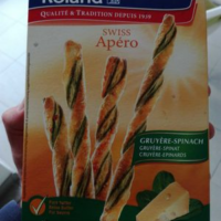 Roland Swiss Apéro Gruyère-spinat