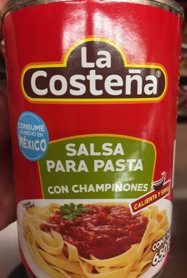 Salsa PARA PASTA CON ChampionsES SALSA PARA PASTA CON CHAMPIÑONES