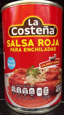 Salsa ROJA PARA ENCHILADAS SALSA ROJA PARA ENCHILADAS