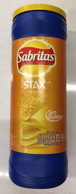 Sabritas Stax cheddar Sabritas Stax cheddar