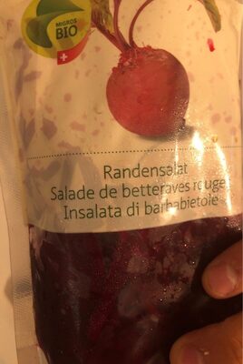 Salad from Betteraves Red Bio Salade de betteraves rouge Bio