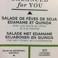 Salade de feves de soja