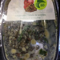 Salade de lentilles