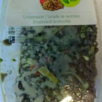 Salade de lentilles