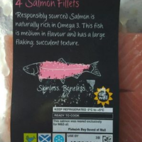 Salmon fillets