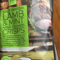 Salt marsh lamb& mint hand cook crips