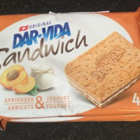 Sandwich abricots