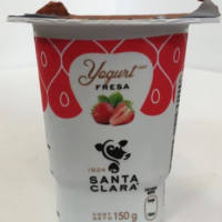 Santa Clara Yogurt Strawberry Santa Clara Yoghurt Fresa
