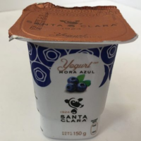 Santa Clara Yogurt Blueberry Santa Clara Yoghurt Mora Azul