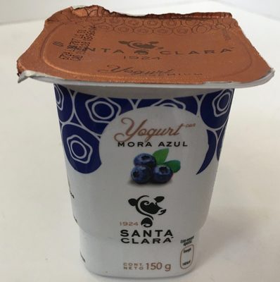 Santa Clara Yogurt Blueberry Santa Clara Yoghurt Mora Azul